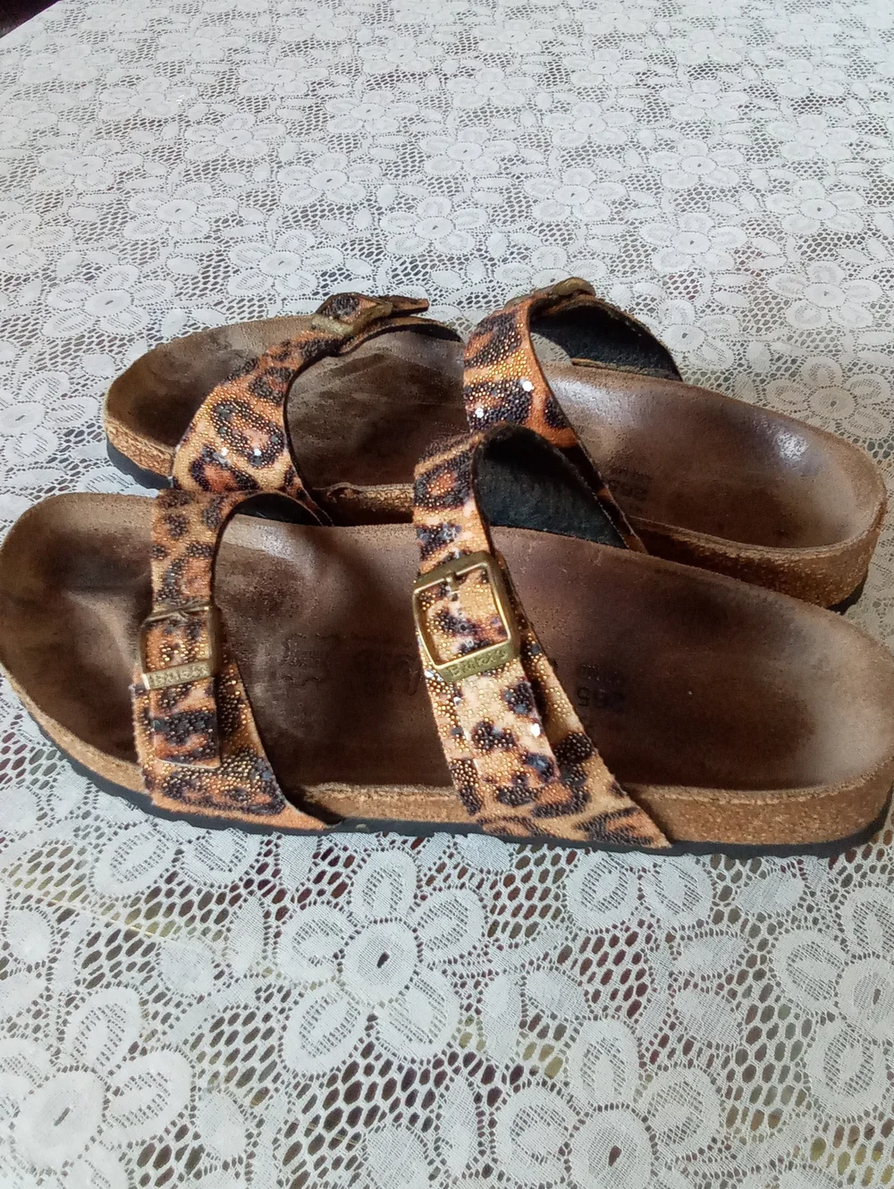Birkenstock Leopard 2 Strap Sandal, Size 41 ( 10)